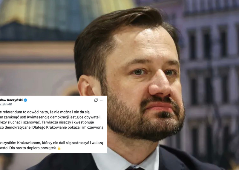 Jarosław Kaczyński o referendum w Krakowie