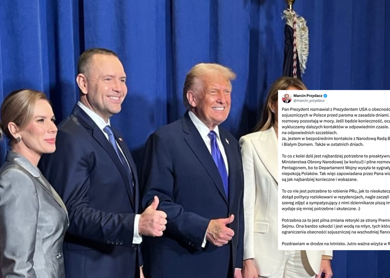 Przydacz odpowiada ws. wojsk USA w Polsce