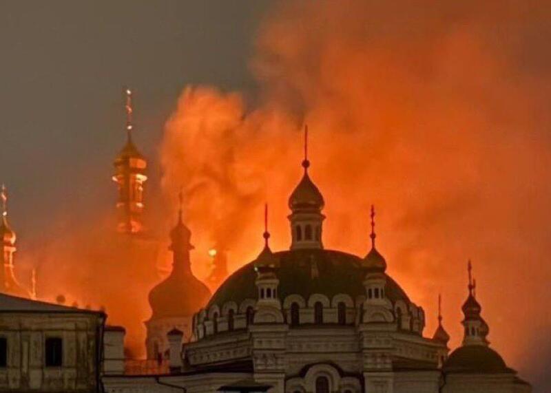 pożar Ławry Peczerskiej