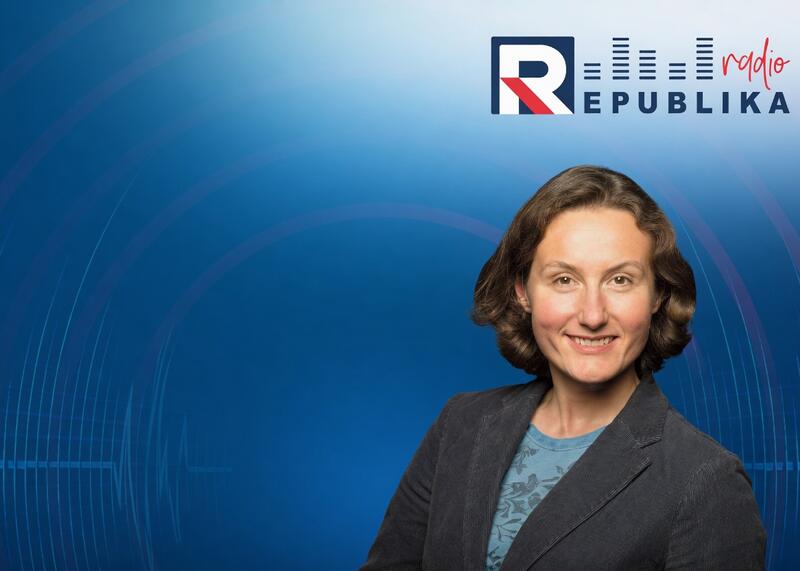 Aleksandra Fedorska w Radiu Republika