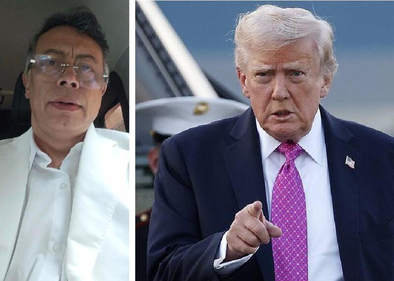 Prezydent Kolumbii i Prezydent USA