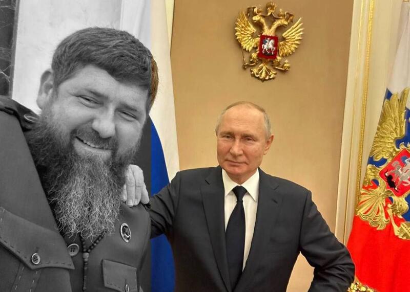 Ramzan Kadyrov i Putin