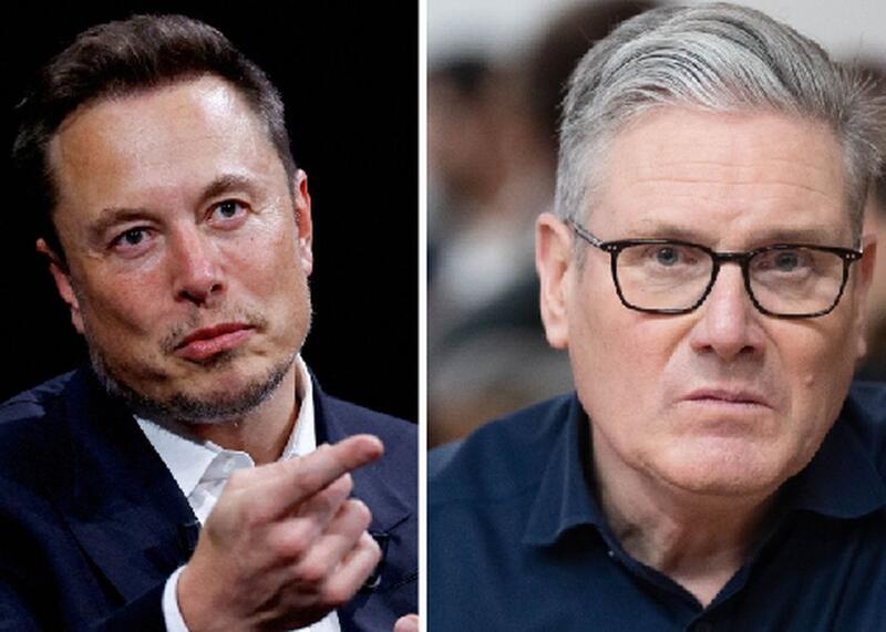 Musk i Starmer
