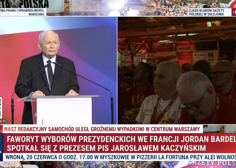 Kaczyński i Bardella o przyszłości Europy