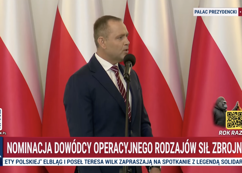 Generał Ireneusz Nowak nowym Dowódcą Operacyjnym Rodzajów Sił Zbrojnych
