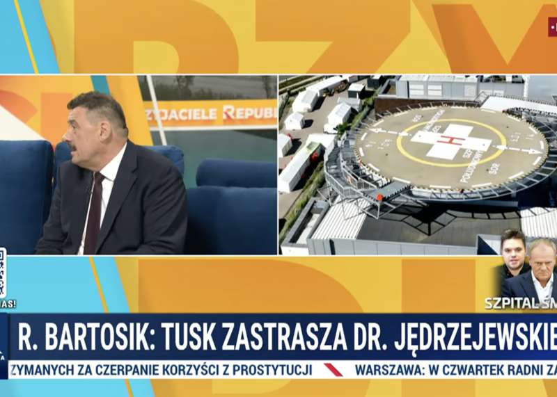 Bartosik ostro o Tusku ws. Szpitala Południowego: „Nie możemy się bać mówić prawdy”