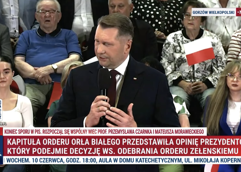 Czarnek o jedności prawicy w Gorzowie Wielkopolskim