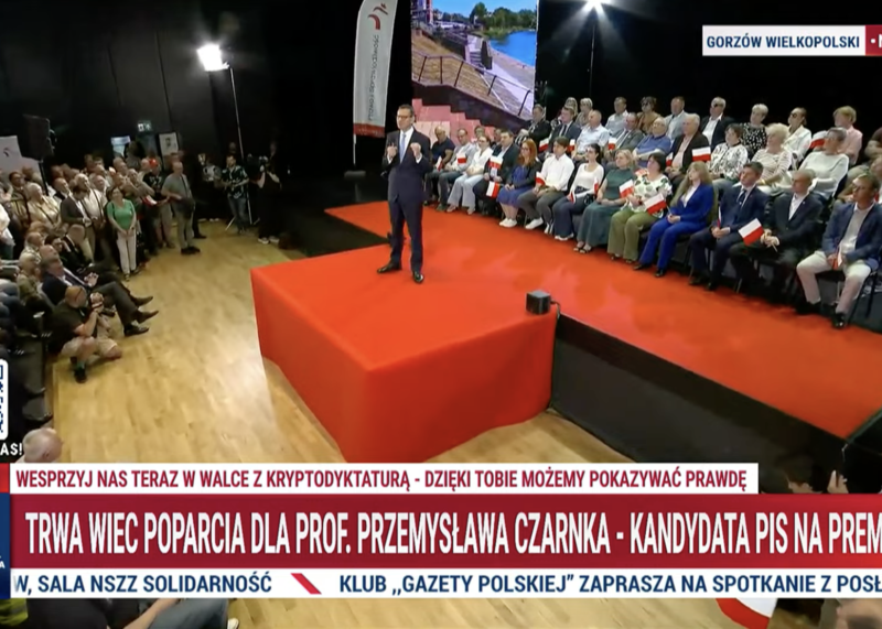 Morawiecki przedstawił plan PiS na wybory 2027 roku