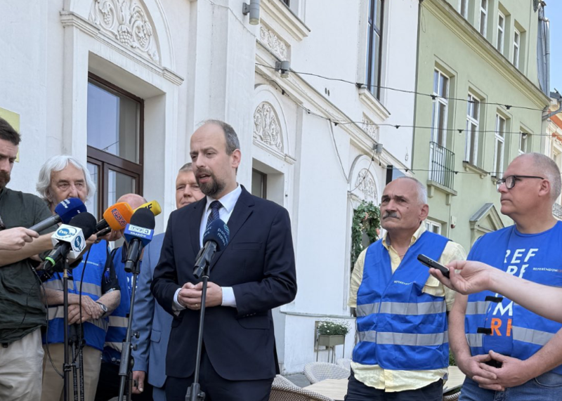 Jan Hoffman ogłosił start w wyborach na prezydenta Krakowa