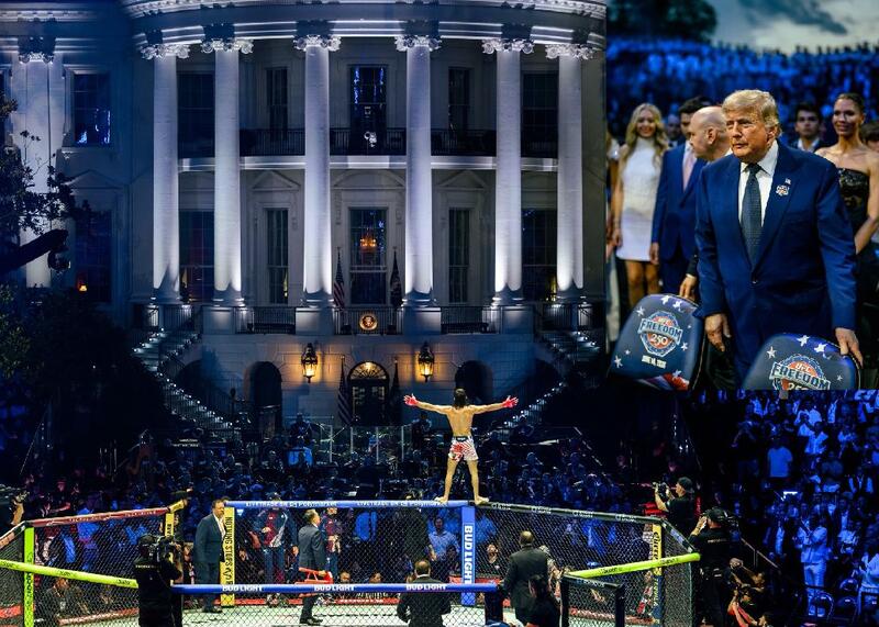 gala UFC na urodziny Trumpa