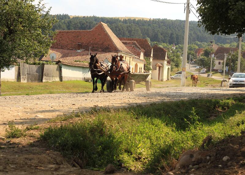 wieś w Rumunii