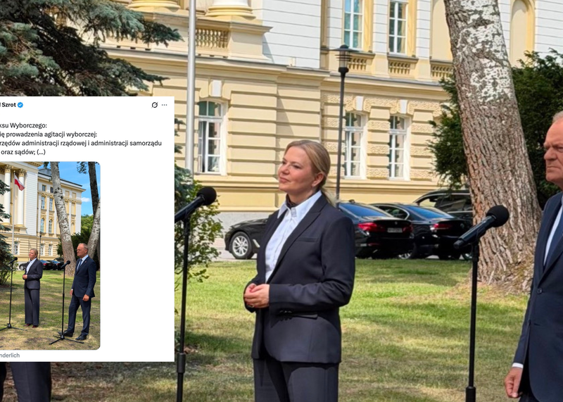 Tusk łamie Kodeks Wyborczy? Szrot punktuje
