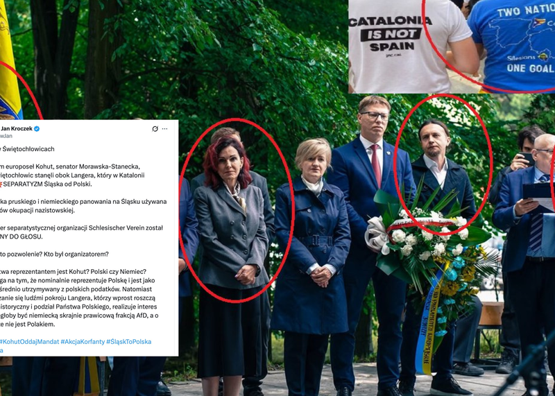 Burza wokół uroczystości na Śląsku. Kroczek pyta o udział środowisk separatystycznych