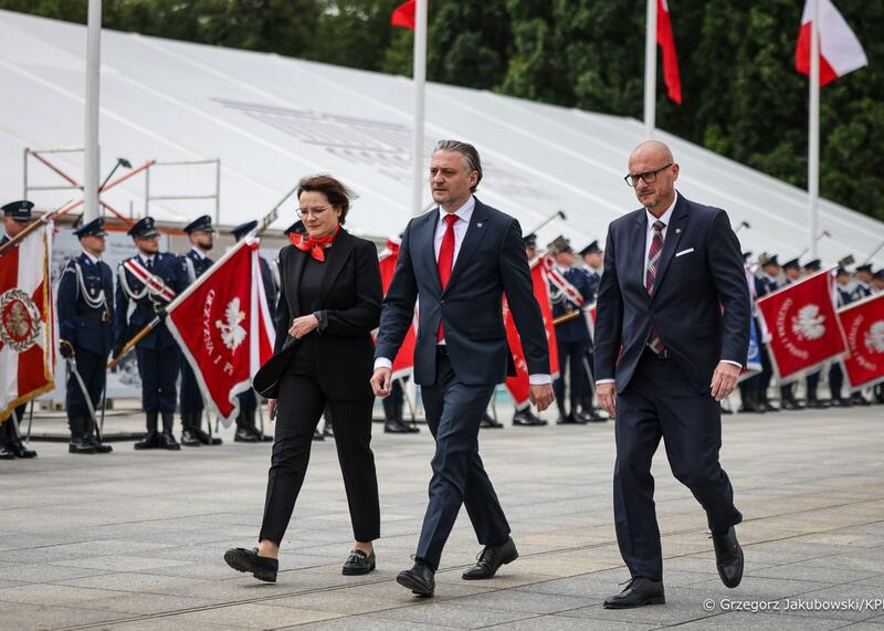 Szef BBN złożył życzenia policjantom. Podkreślił ich służbę dla bezpieczeństwa państwa