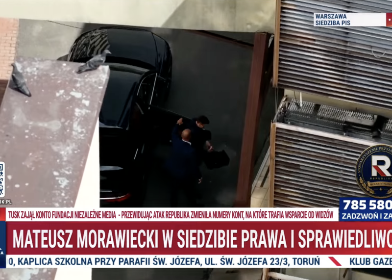 Rozpoczęło się spotkanie Morawiecki - Kaczyński