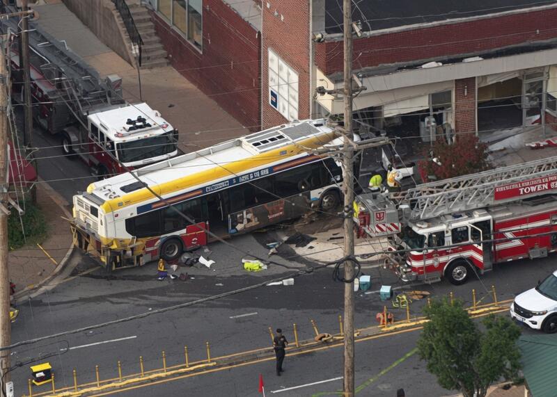 katastrofa autobusowa w Baltimore