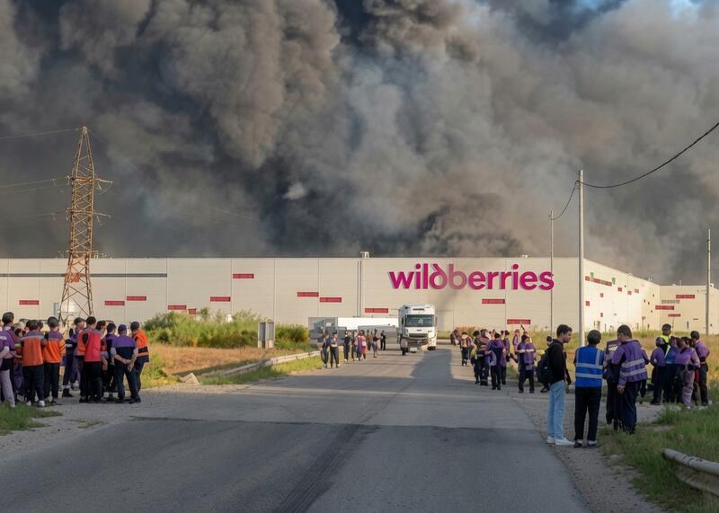 Ukraińcy trafili drugi co do wielkości magazyn Wildberries w Rosji