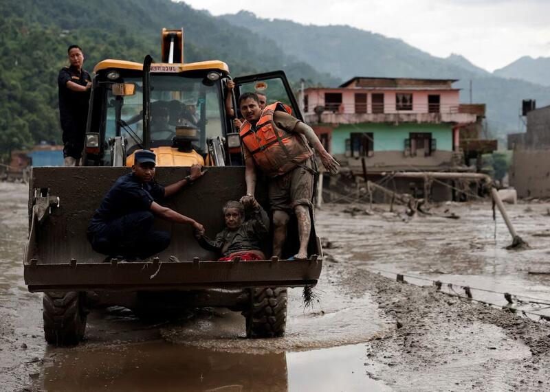 kataklizm w Nepalu