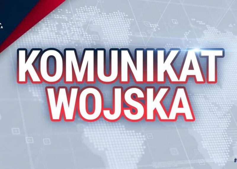 komunikat wojska