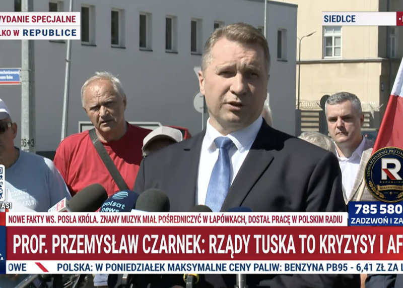 Czarnek ostro do Kosiniaka-Kamysza ws. Patriotów dla Ukrainy: „Niech pan nie ulega naciskom Tuska”