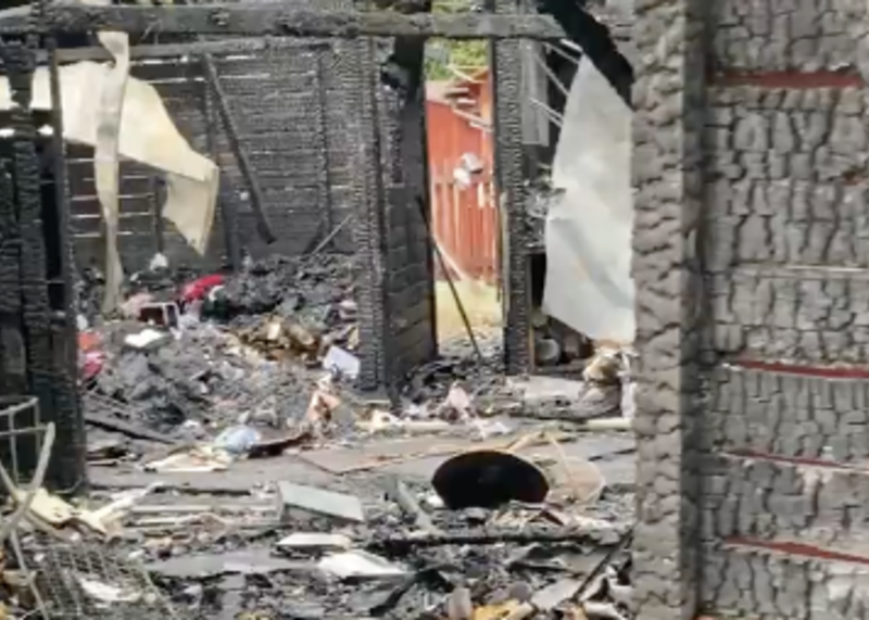 Pożar targowiska w Katowicach. Zatrzymano 23-latka