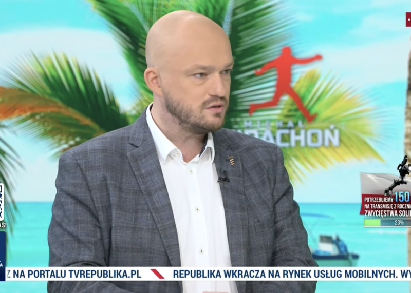 Tumanowicz w Republice o Berku: "Nie będziemy popierać polityka do Trybunału Konstytucyjnego"