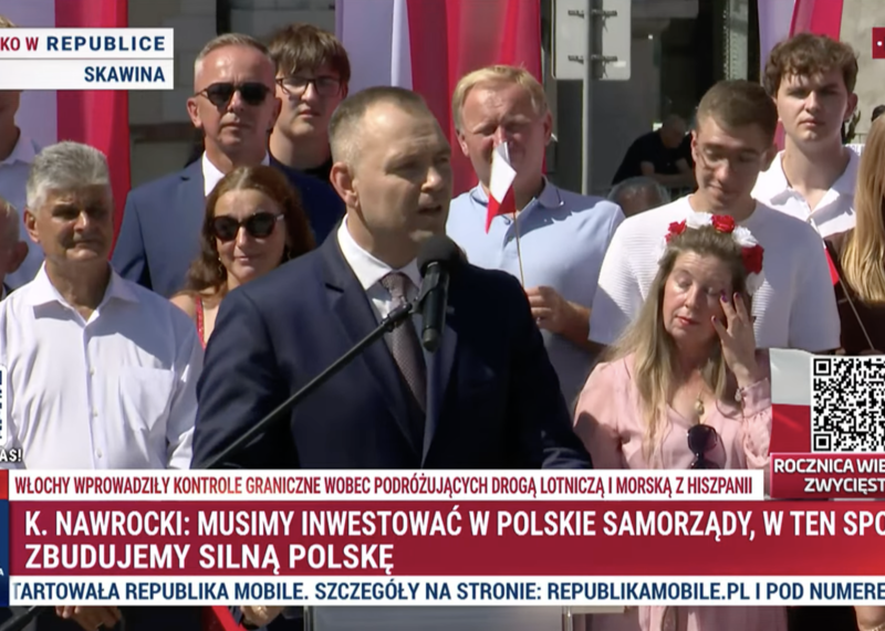 Prezydent Nawrocki w Skawinie: "Wy jesteście moją siłą i moją nadzieją"