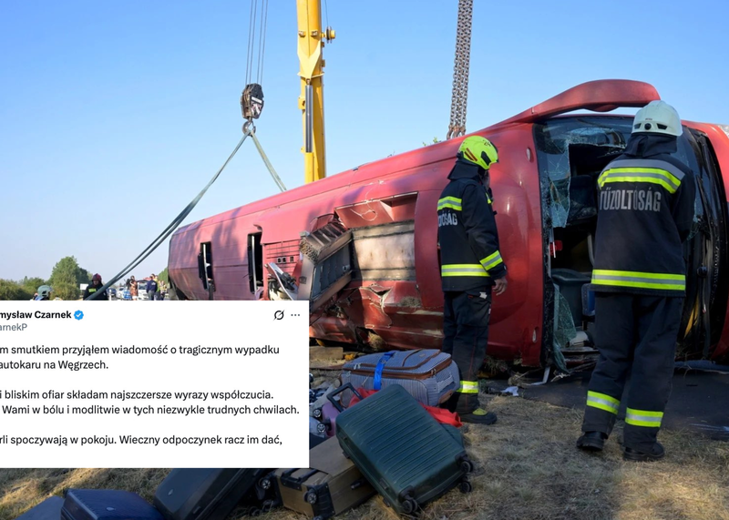 Przemysław Czarnek złożył kondolencje po tragicznym wypadku na Węgrzech