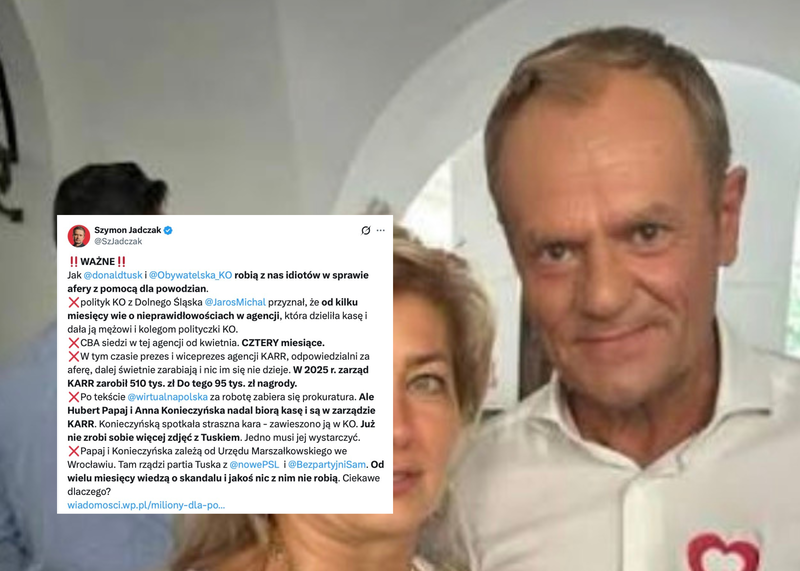 Szymon Jadczak ujawnia kolejny wątek afery z pomocą dla powodzian