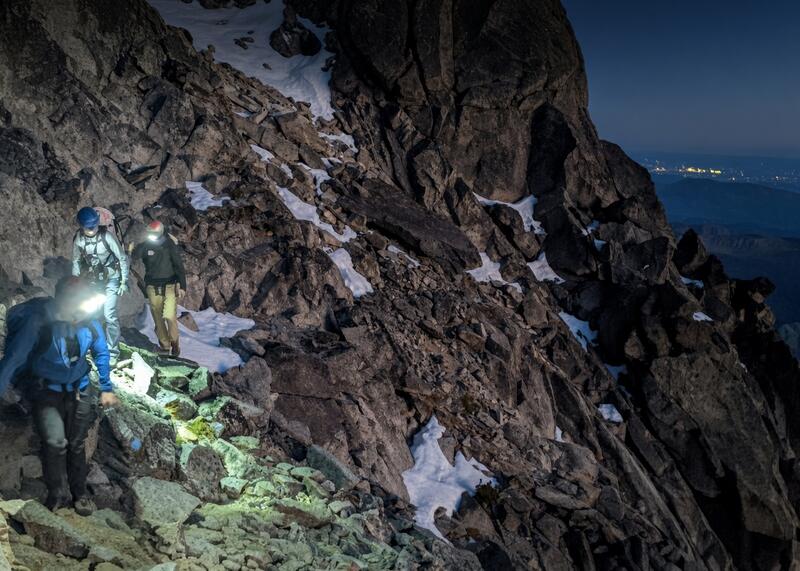 ratownicy Chelan County Mountain Rescue w Górach Kaskadowych