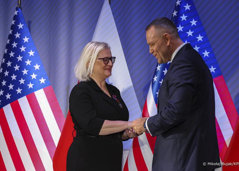 odznaczona przez prezydenta
