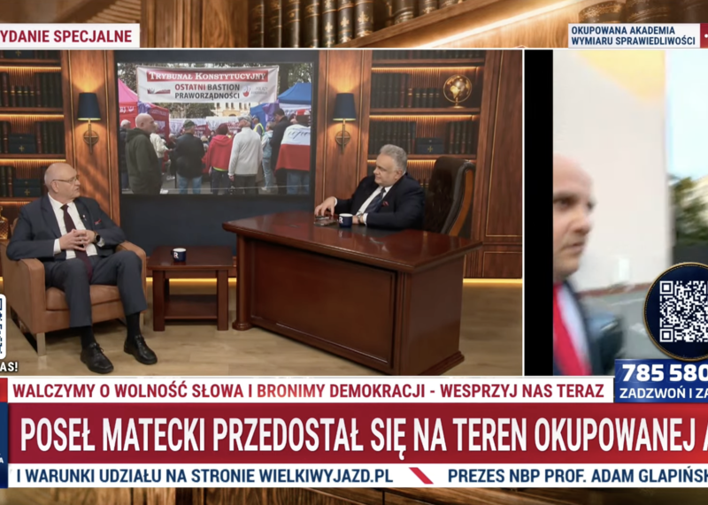 Bogdan Święczkowski w Republice o sytuacji w Trybunale Konstytucyjnych i atakach władzy