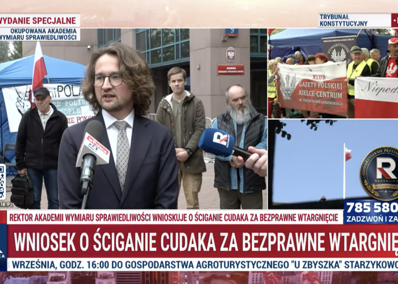 Sopiński pozywa Cudaka. „Zarzucił mi korupcję. To bardzo poważny i bezpodstawny zarzut”