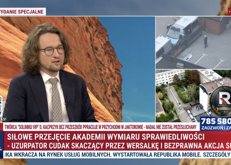 Michał Sopiński zapowiada pozew przeciwko Sławomirowi Cudakowi