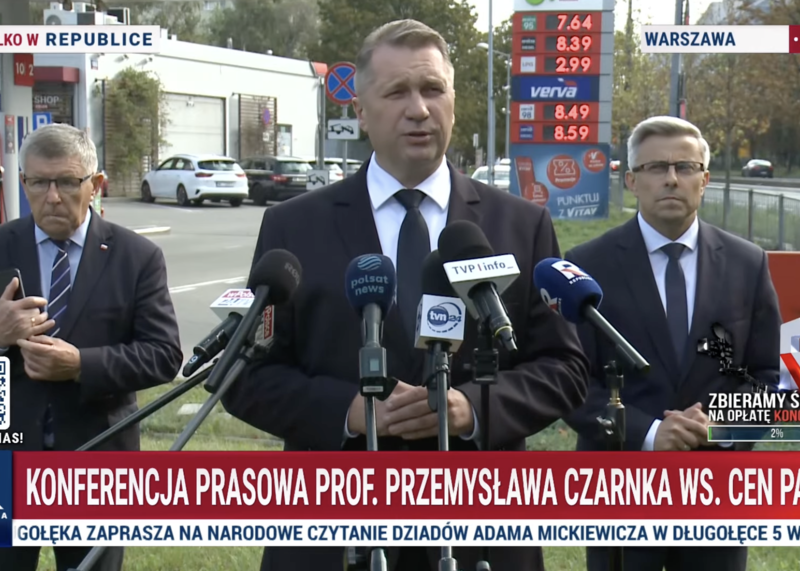 PiS o cenach paliw i drożyźnie