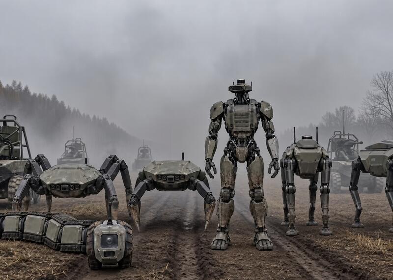 armia robotów