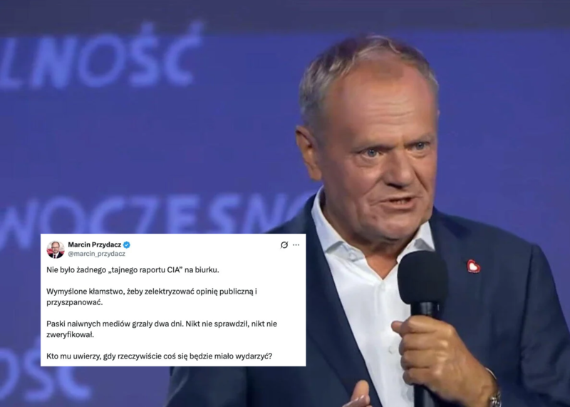 Przydacz odpowiada Tuskowi ws. CIA. „Nie było żadnego tajnego raportu”