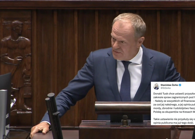 Prof. Żerko o polityce Tuska wobec Ukrainy: „Polska opinia publiczna ma już tego dość”